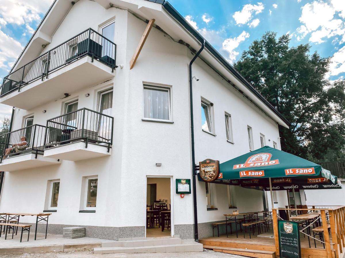 Chaty A Apartmany Hracholusky Kemp Kosatka Pnovany Exterior photo
